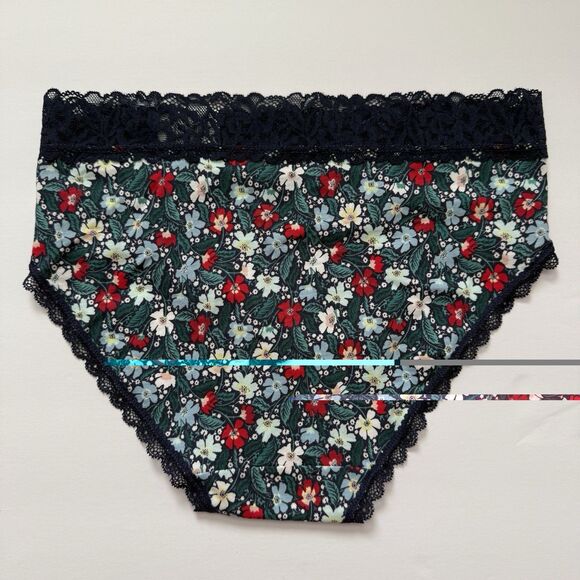 NWT State of Day Women's Cotton Modal Lace-Trim Hipster Panty Underwear 4 Colors - Picture 3 of 8